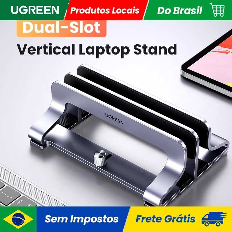 MacBook Air Pro 용 UGREEN 세로 형 노트북 스탠드 홀더 알루미늄 접이식 노트북 스탠드 노트북 지원 MacBook Pro Tablet Stand 내돈내산 리뷰