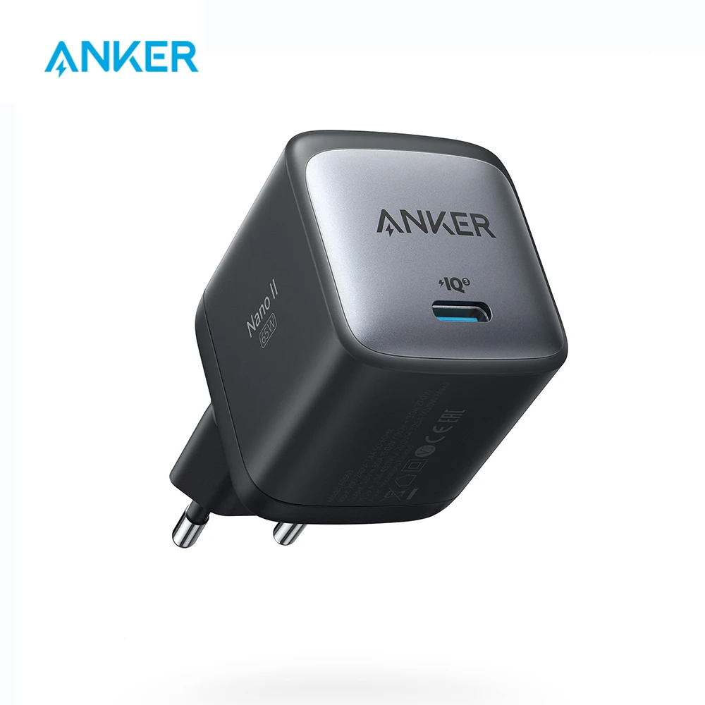 Anker Nano II USB C 충전기 65W GaN II 715 충전기 PPS 빠른 전화 충전기 MacBook Pro/Air Galaxy S20/S10 for Galaxy xiaomi 추천상품